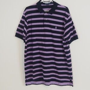 Polo Ralph Lauren Polo Shirt Mens XL Lavender Purple Short Sleeve